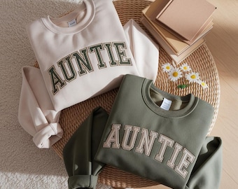 Sweat-shirt tante - pull tante personnalisé HNE. 2026 - Cadeau pour tante - Sweat à capuche