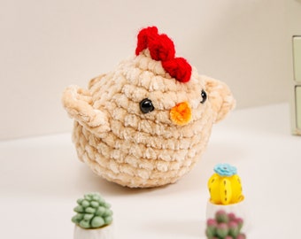 No Sew Little Hen Crochet Pattern