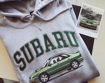 Custom Car Embroidered Hoodie, Car Lover Gift