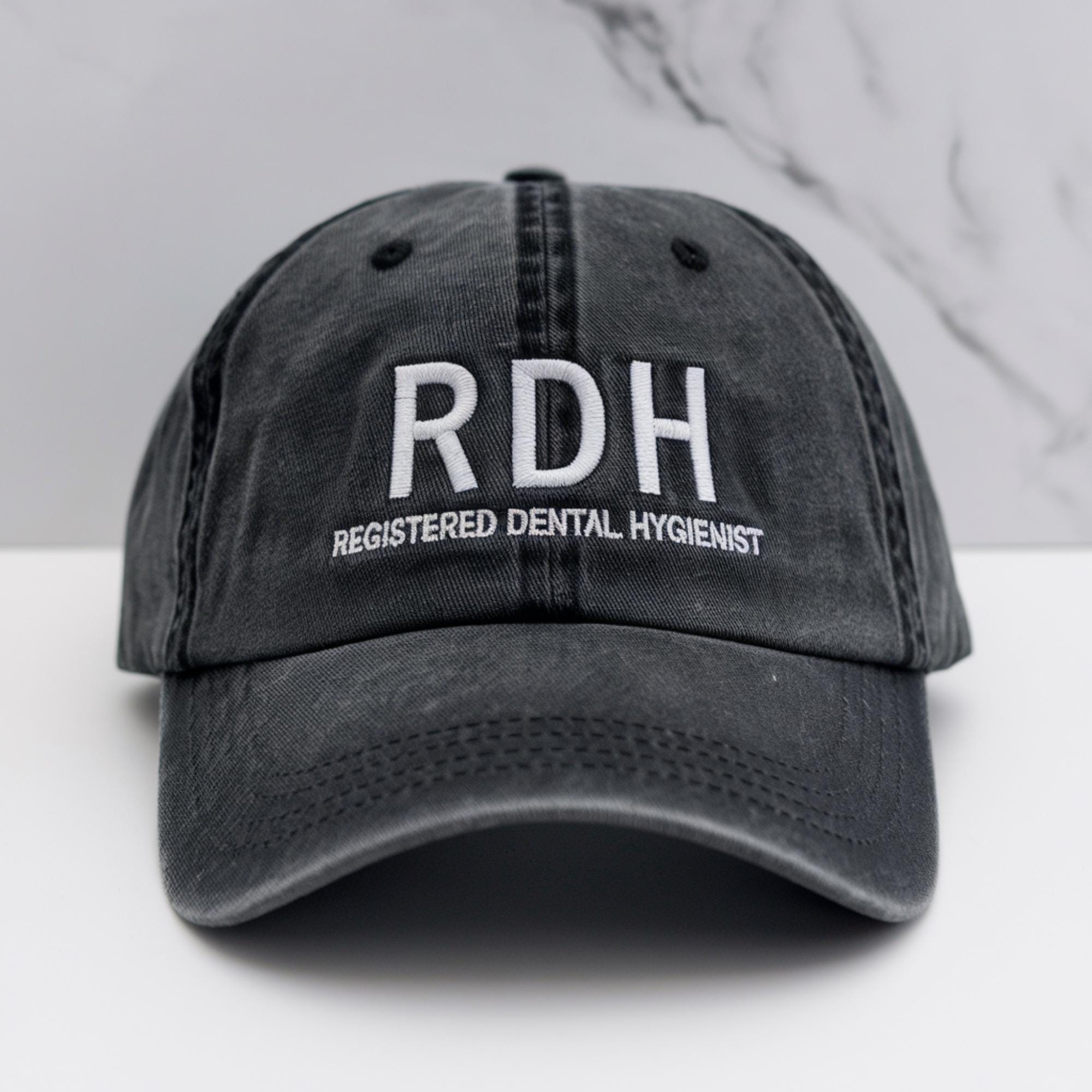 Embroidered RDH Hat, Registered Dental Hygienist Gift - Etsy