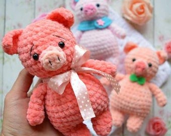 Mini Pig  CROCHET PATTERN