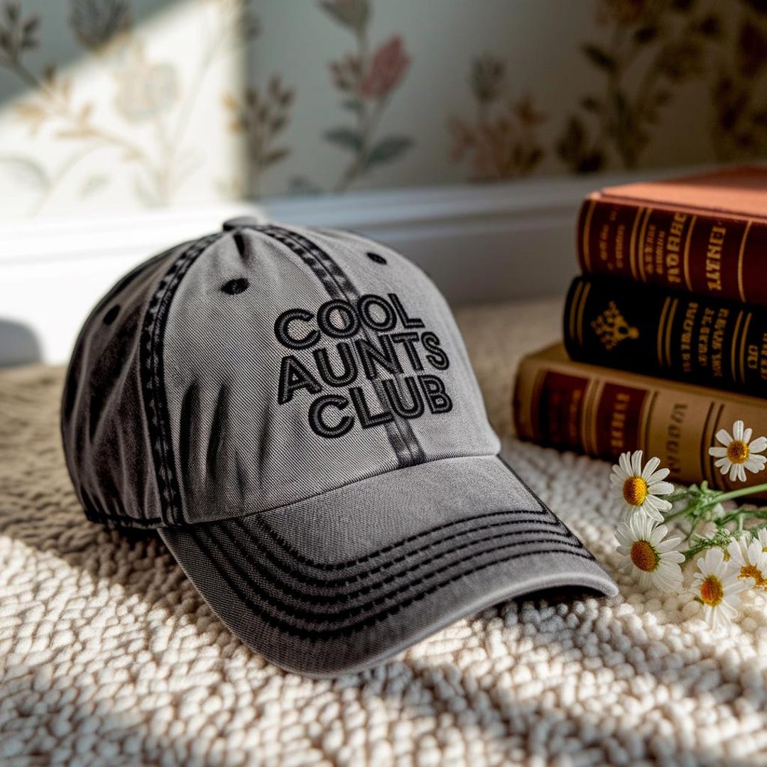 Embroidered Cool Aunts Club Hat, Cool Aunts Cap, Favorite Aunt, Aunt ...