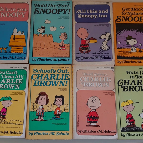 Charlie Brown and Snoopy Comic Books