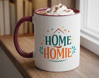 Personalisierte Home Homie Real Realty Becher, Abschlusstag Kaffeetasse, Makler Geschenk