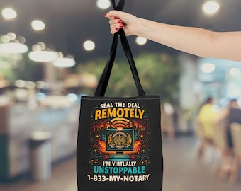 Personalisierte Online-Notar-Einkaufstasche, benutzerdefinierte RON-Business-Tasche