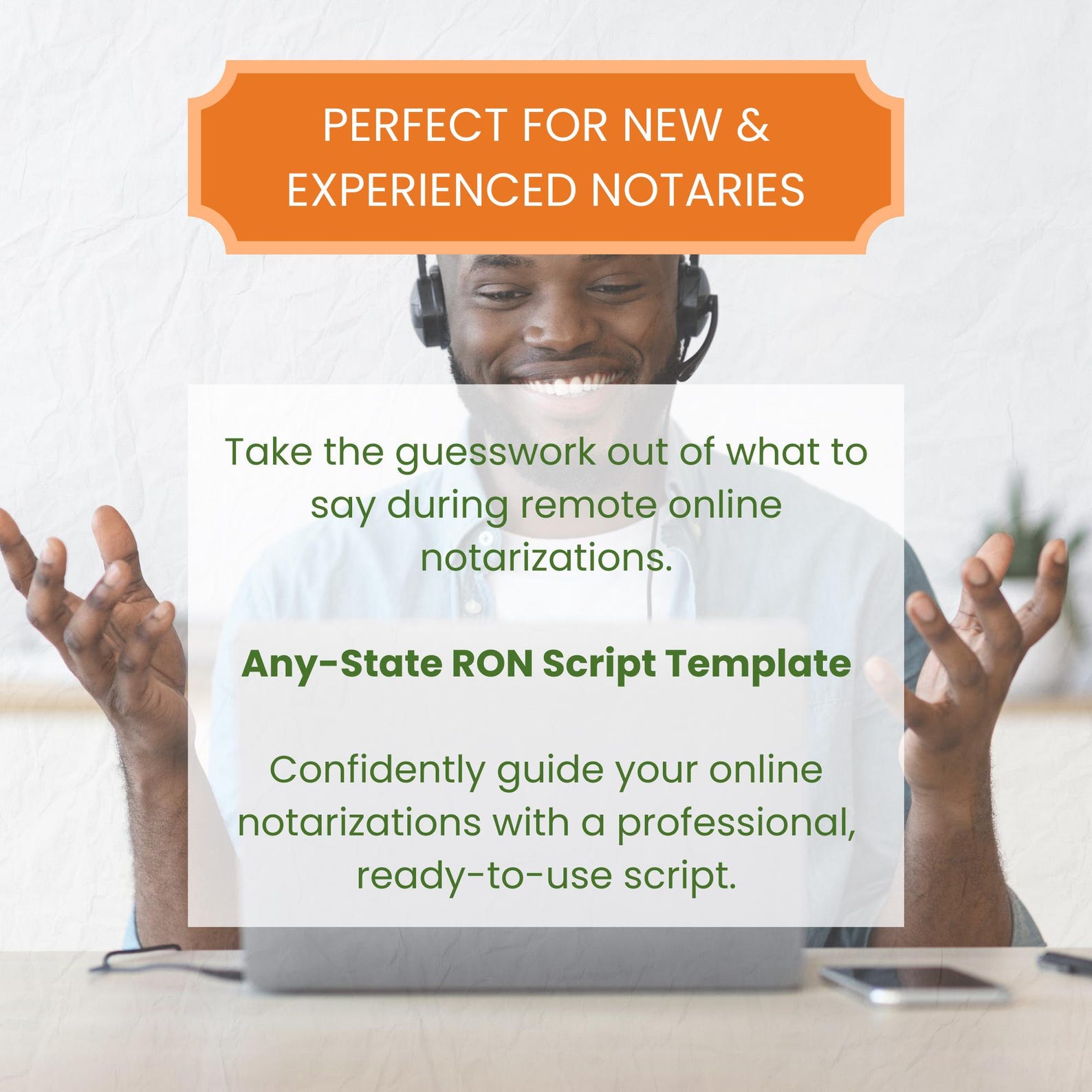 Remote Online Notarization Script PDF, Any-state RON Sample Script ...