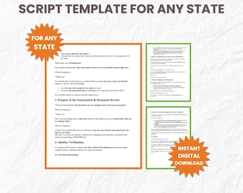 Fernbeglaubigung mit PDF-Datei, RON-Beispieldatei für jeden Zustand + Bonus AV / Website-Checkliste, digitaler Download für Notare