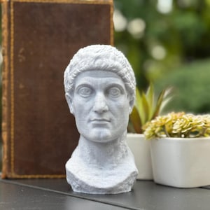 Roman Emperor Constantine The Great Bust / Statue | Roman History Gift