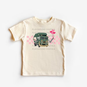 TWO Trash Truck Valentines Day Retro Art - Digital Download - High-Quality PNG - 15x15 inches - 300 dpi - CMYK - Shirt Design