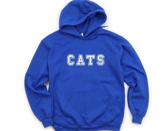 Sudadera con capucha juvenil de los Kentucky Wildcats, sudadera para el día del partido.