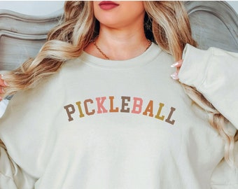 Pickleball Sweatshirt, Pickleball Spieler Sweatshirt, Geschenk für Pickleball Liebhaber, Geschenk für sie