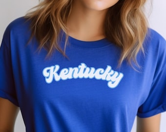 Camiseta con el logo de Kentucky, regalo para fans de Kentucky