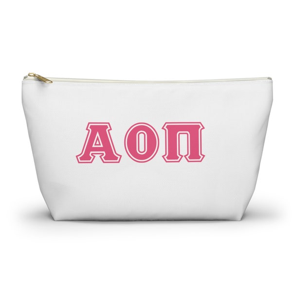 Alpha Omicron Pi Beaded Pouch main image 0