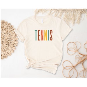 Chemise de tennis, chemise pour joueur de tennis, équipe de tennis, amateur de sports de raquette, cadeau pour ami de tennis, amour du tennis