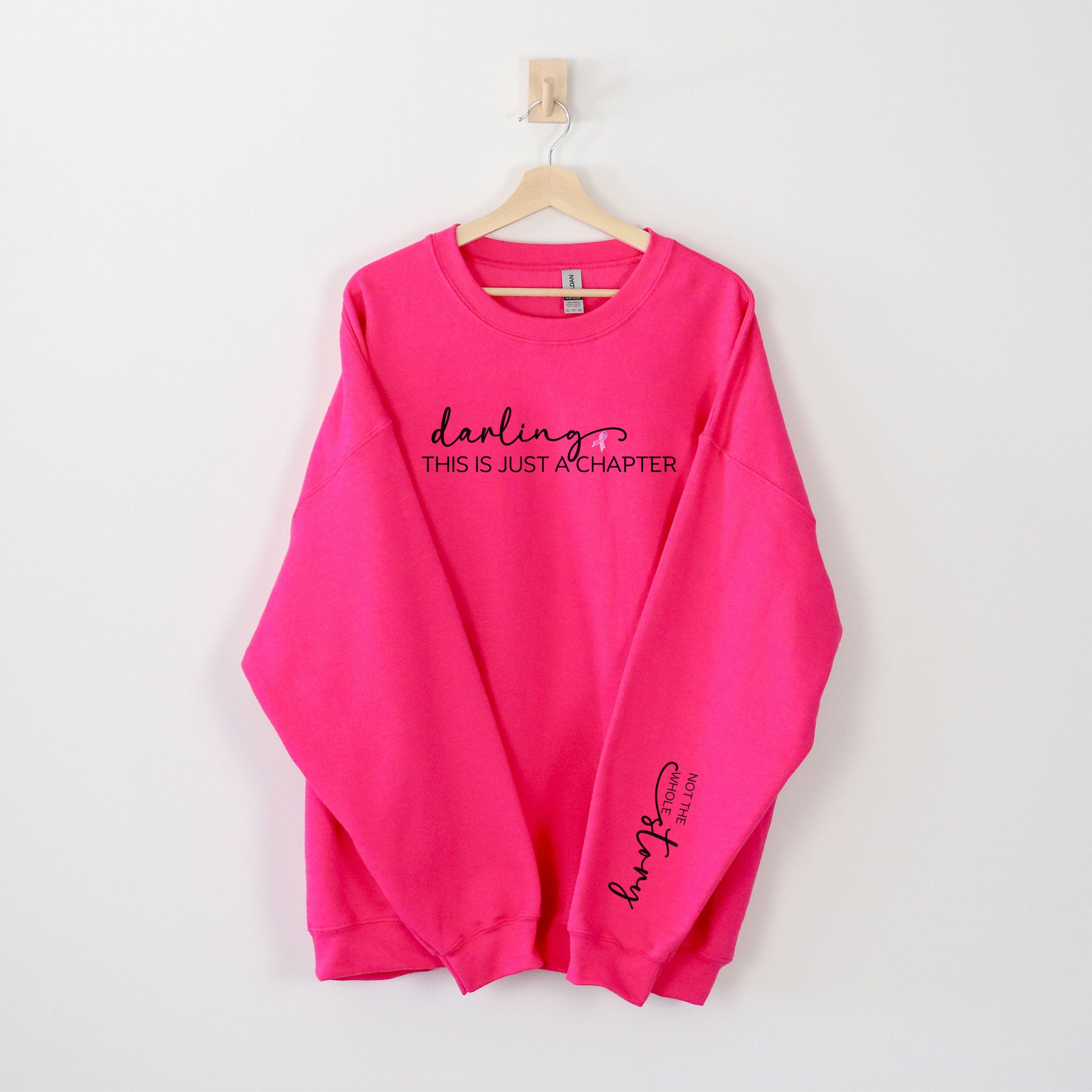 DARLING THIS IS A CHAPTER POSITIVE VIBES SWEATSHIRT