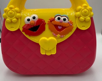 1999 Vintage Mattel Sesame Street Plastic Play Purse