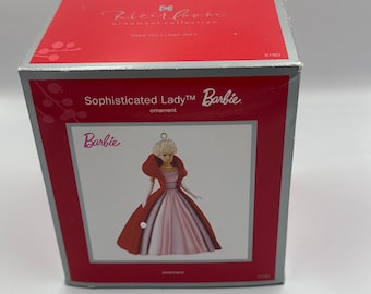 Coleção de enfeites de herança sofisticada Lady Barbie