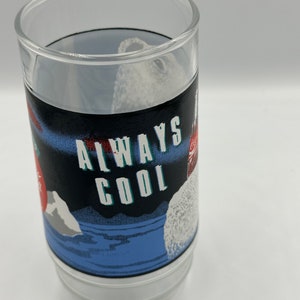 Vintage Coca Cola &quot;Always Cool&quot; Glass