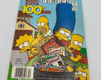 2004 Simpsons Comics # 100, 100e numéro géant