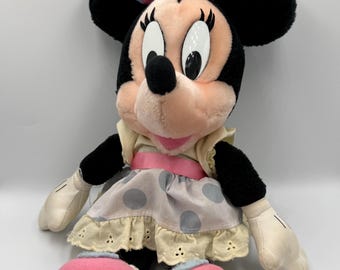 Vintage Applause Minnie Mouse Plush