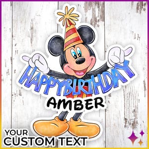 Birthday Disney Cruise Door Magnets | Personalized Disney Birthday Cruise Magnet Door Sign | Birthday Cruise Gift | Birthday Cruise Magnet