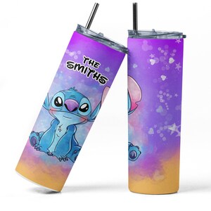 Personalized Stitch Disney Park Disney Cruise Tumbler Cup Disney World Cup Disneyland Cup Disney Park Family Vacation Trip Gift