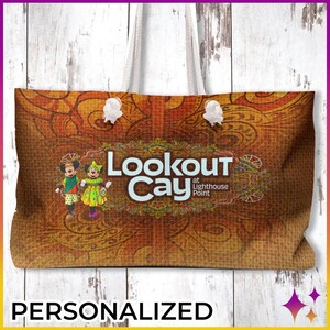 Lookout Cay Disney Cruise Tote Bag Lighthouse Point | Personalized Lookout Cay Disney Tote Bag | Disney Cruise Gift | Disney Bag