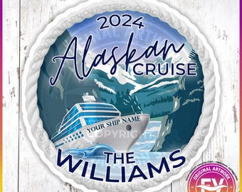 Türmagnete für Alaska-Kreuzfahrten | Personalisierte Türmagnete für Kreuzfahrten mit Royal Disney, Norwegian Princess und Celebrity in Alaska