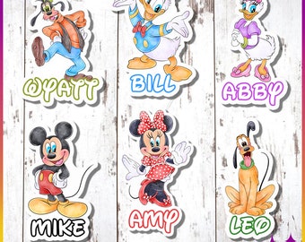 Disney Cruise Door Magnet | Mickey Donald Minnie Goofy Pluto Cruise | Cruise Cabin Door Decoration Decor Magnet | Cruise Door Magnets Disney