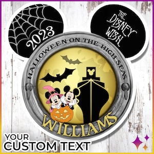 ディズニークルーズ ドアマグネット | ハロウィン ハイシーズ ディズニークルーズ ドアマグネット | クルーズドアデコレーション | クルーズキャビンドアデコレーション