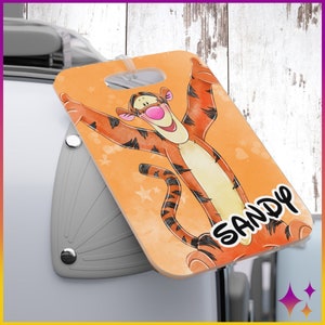 Personalized Tigger Luggage Tag | Tigger for Kids Disney Luggage Tags