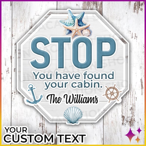 Cruise Door Magnets Funny Stop You Have Found Your Cabin | Personalized Royal Caribbean Disney Norwegian Cruise Door Magnets | Cruise Gift