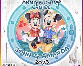 Disney Cruise Deurmagneet | Disney Cruise Magneet Huwelijksreis Jubileum Cruise Deurdecoratie | Disney Cruise Jubileum Deurmagneten
