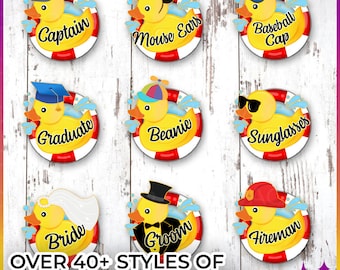 Cruise Door Magnets Ducks | Personalized Cruise Duck Royal Disney Cruise Door Decor | Anniversary Ducks | Rubber Duck Design Cruise Magnets