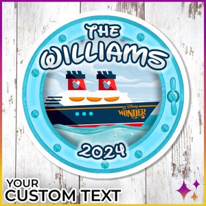 Disney Cruise Door Magnet | Disney Cruise Ship Wish Treasure Dream Wonder Magic Fantasy Cruise Door Magnet Decoration | Cruise Gift