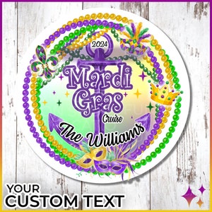 mardi gras car magnets