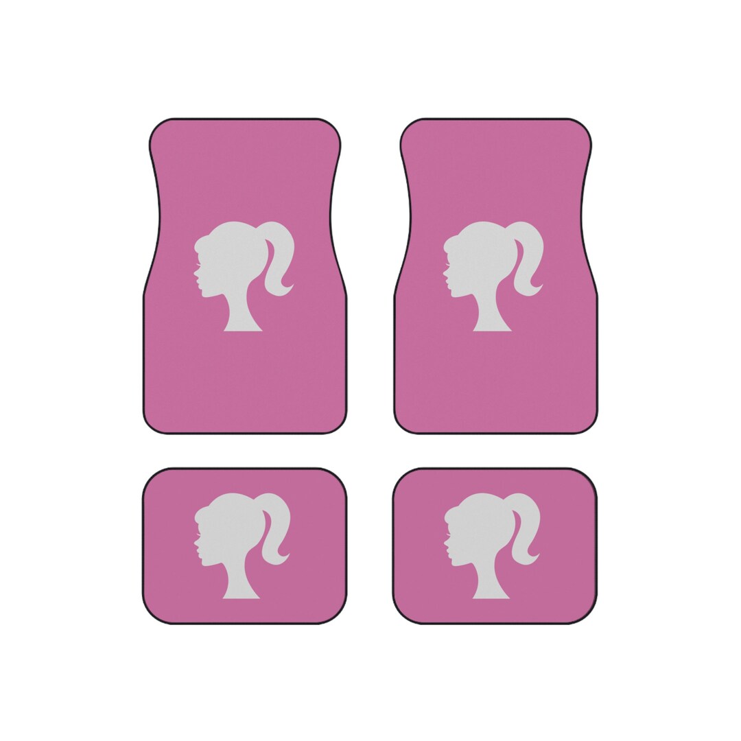 Barbie Car Mats set of 4 Etsy
