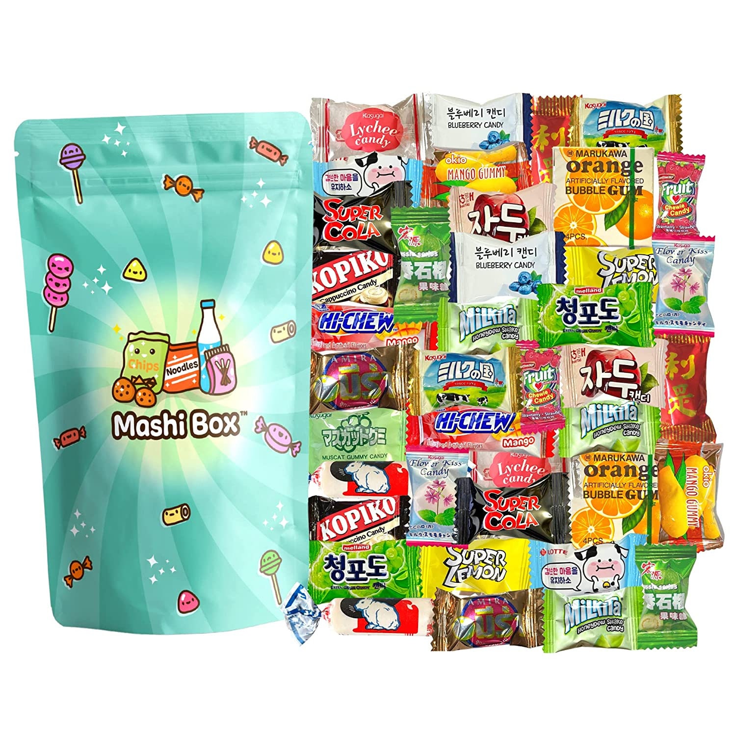 Asian Candy Mystery Variety Pack 40 PCS Japanese Candy Chinese - Etsy