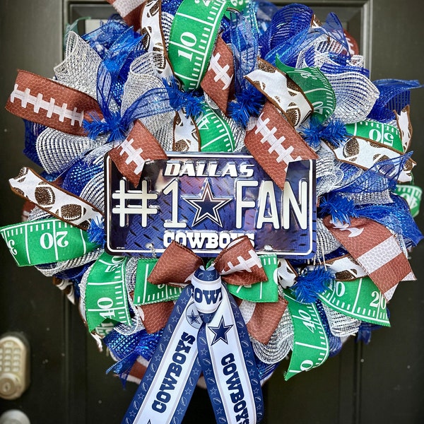 Dallas Cowboys #1 Fan Wreath