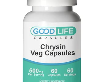 Chrysin 500mg Vegan Capsules All Natural Supplement