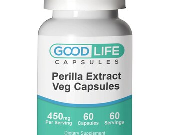 Perilla Extract 450mg Vegan Capsules All Natural Supplement