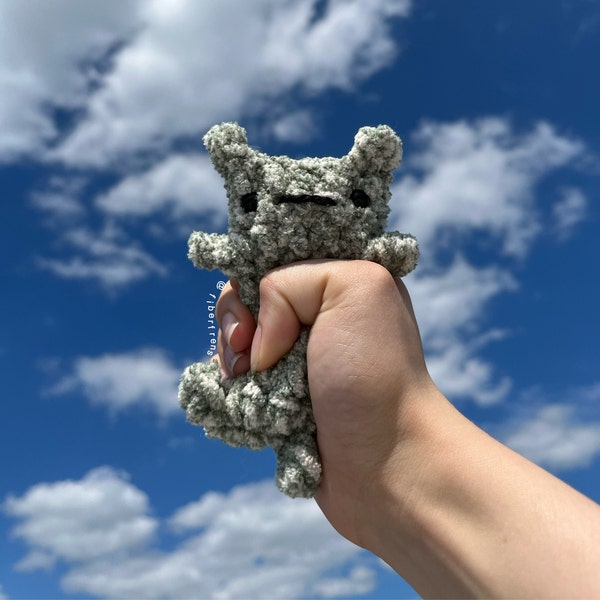 Itty Bitty Fren // Stress Toy, Fidget Toy, Squish, Crochet, Handmade, Amigurumi, Plush, Plushies, Toys, Stuffed Animal