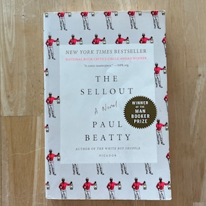 The Sellout by Paul Beatty - Paperback Book - Award Winning, Bestseller, Satire, Racial Equality, African American Literature