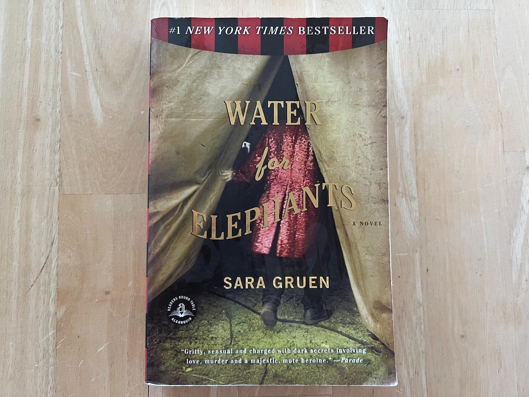 Water for Elephants by Sara Gruen - Paperback Book - Etsy