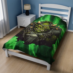Ork Velveteen Plush Blanket