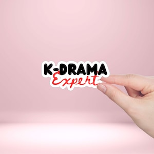 Pegatina Kiss-Cut K- Drama Expert disponible en varios tamaños