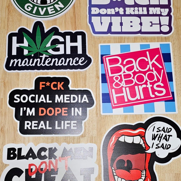 Photo Booth Prop Signs