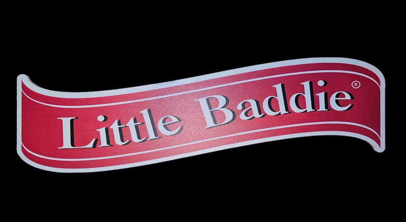 Photo Booth Prop Signs Little Baddie