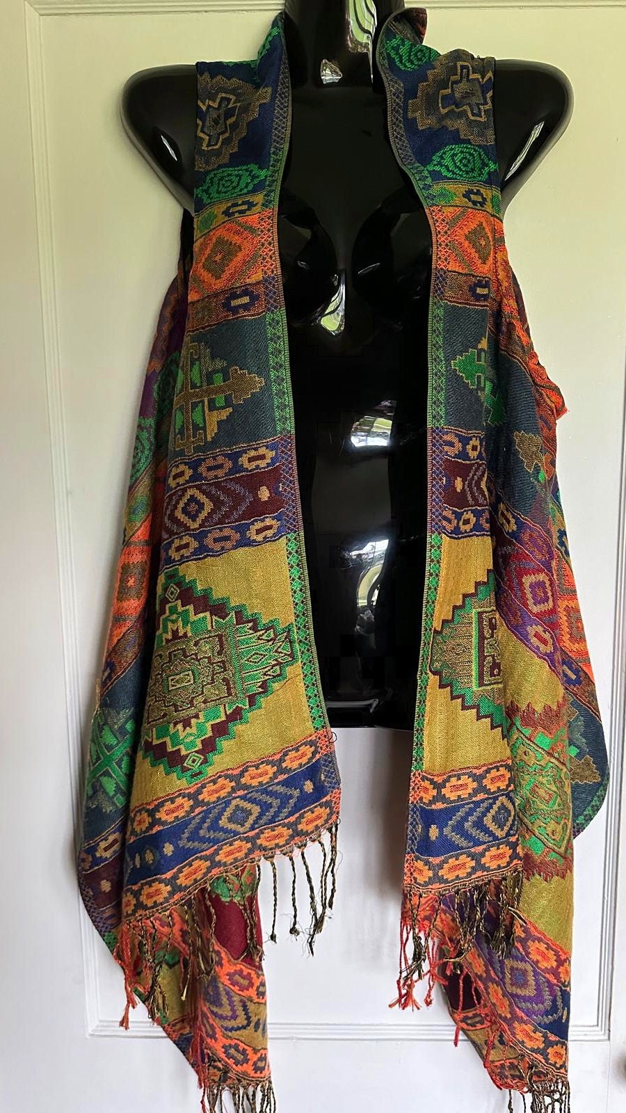 Geometric Pashmina - Etsy
