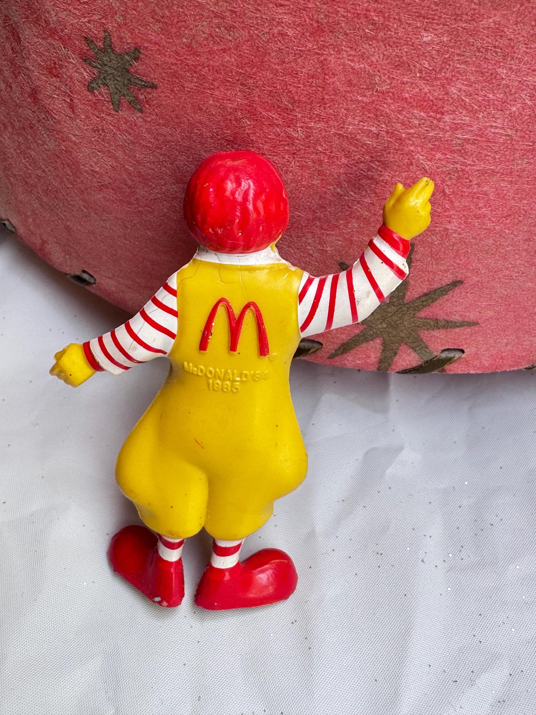 1985 Mcdonald's Ronald Mcdonald PVC Figure Collectible Canada